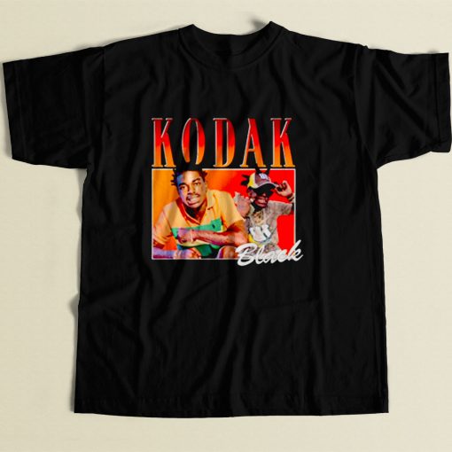 Vintage Kodak Black 80s Mens T Shirt