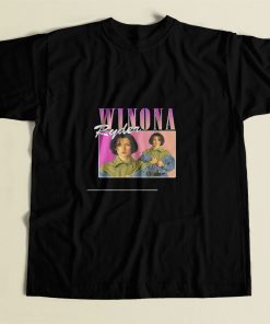Winona Ryder Vintage 80s Mens T Shirt