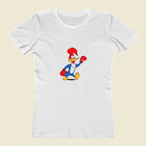 Woody Woodpecker Boxing Classic Women T Shirt