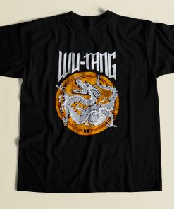 Wu Tang Clan Dragon 80s Mens T Shirt