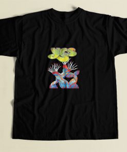Yes Band The 35th Anniversary Concert Graphic 80s Mens T Shirt