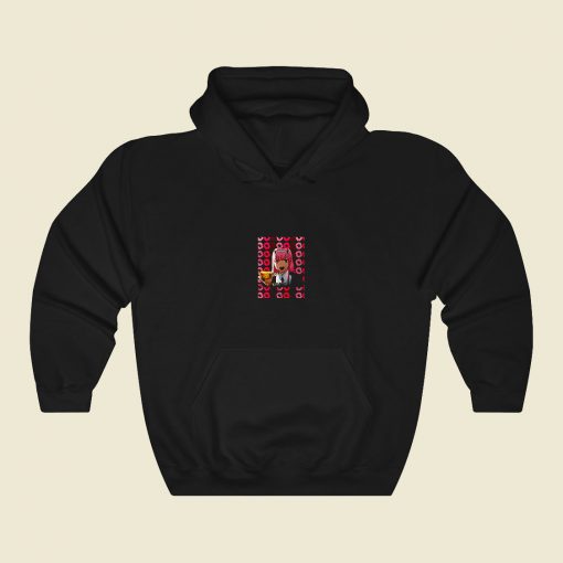 002 Darling In The Franxx 80s Hoodie Fashion
