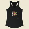 22 380 9mm 40 45 All Faster Than Dialing 911 Saying Racerback Tank Top Style