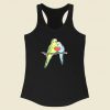 A Budgie Lover Racerback Tank Top Style