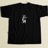 Banjo Cat 80s Men T Shirt
