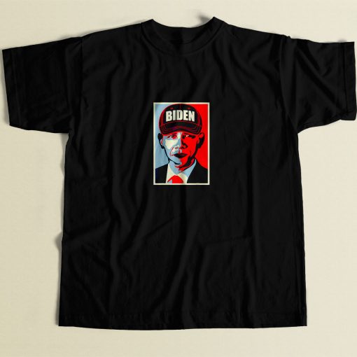 Barack Obama Joe Biden Hat 80s Men T Shirt