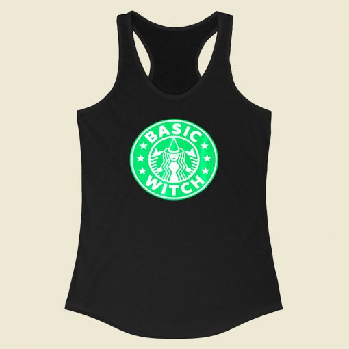 Basic Witch Racerback Tank Top Style