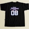 Being Awesome Since 2008 80s Men T Shirt