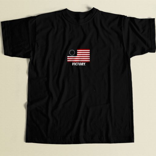 Betsy Ross Flag 80s Men T Shirt