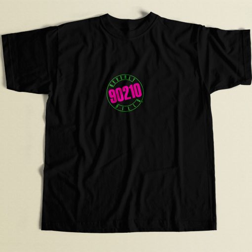 Beverly Hills 90210 Logo 80s Men T Shirt