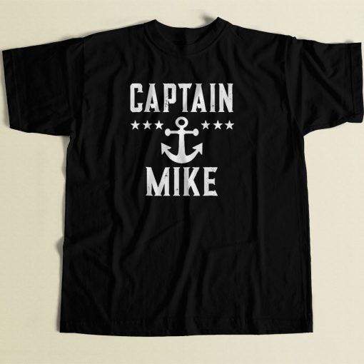 Captain Mike 80s Men T Shirt