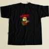 Cat Freddy Krueger A Nightmare On Claw Street 80s Men T Shirt