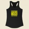 Character Caution Racerback Tank Top Style