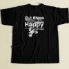 Dirt Bikes Make Me Happy You Not So Much 80s Men T Shirt