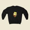 Drinking Beer With Bart Relax Party 80s Fashionable Sweatshirt