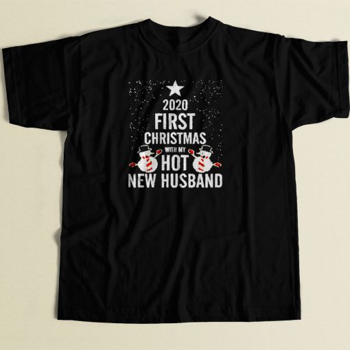 First Christmas With My Hot 80s Men T Shirt