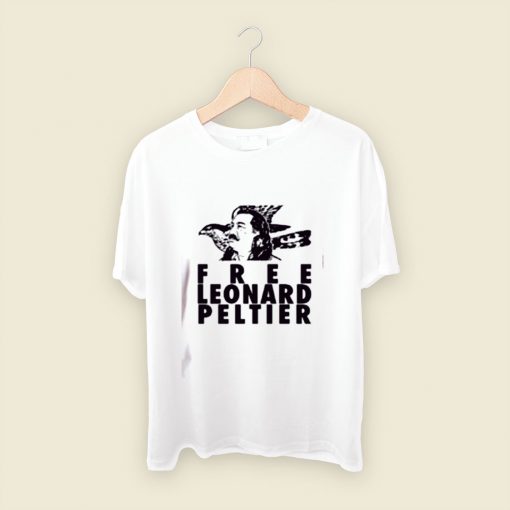 Free Leonard Peltier Men T Shirt Style