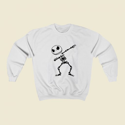 Jack Skellington Dabbing Christmas Sweatshirt Style