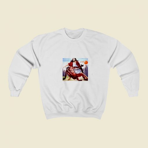 Jesus Crossover Christmas Sweatshirt Style
