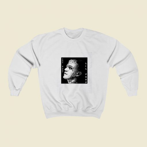 Lil Peep Black And White Christmas Sweatshirt Style