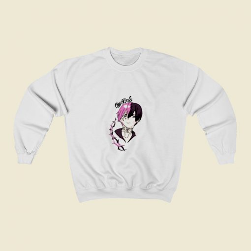 Lil Peep Cry Baby Anime Christmas Sweatshirt Style