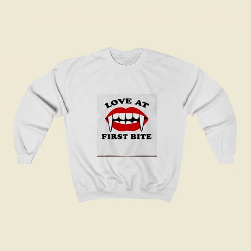 Love At First Bite Christmas Sweatshirt Style