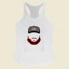 Luke Combs Face Women Racerback Tank Top