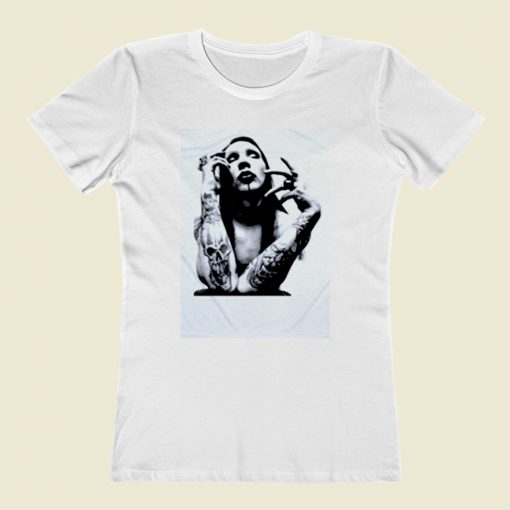 Marilyn Manson Women T Shirt Style