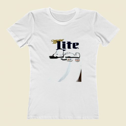 Miller Lite Beer Logo Women T Shirt Style