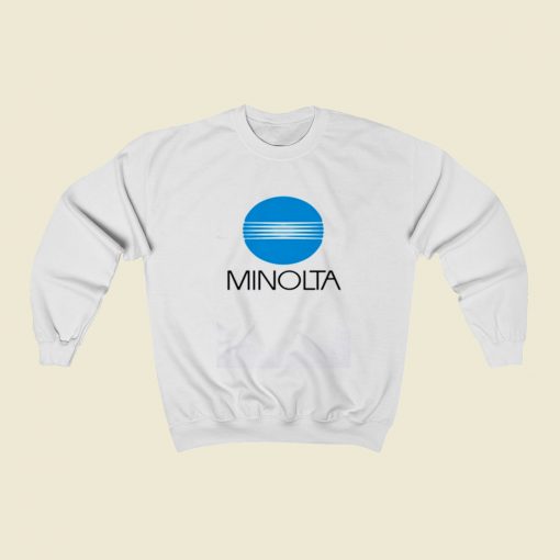Minolta Camera Retro Christmas Sweatshirt Style