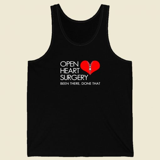 Open Heart Surgery Men Tank Top