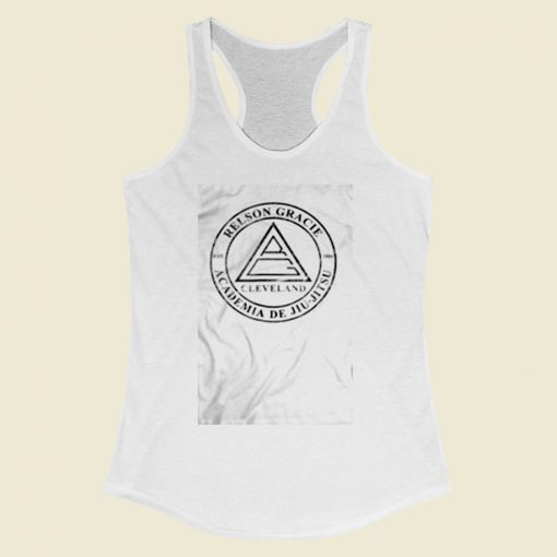 Relson Gracie Cleveland Seal Women Racerback Tank Top