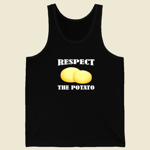 Respect The Potato Men Tank Top