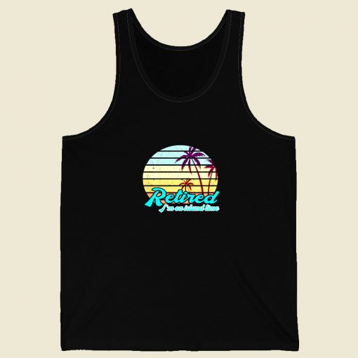 Retirement Gift 2019 Men Tank Top