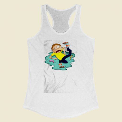 Rick And Morty Women Racerback Tank Top