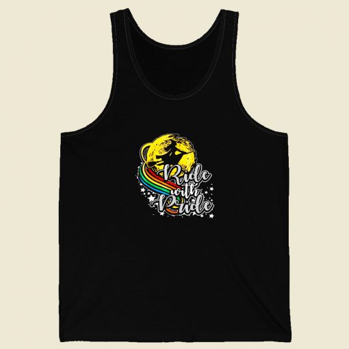 Ride With Pride Halloween Men Tank Top