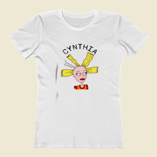 Rugrats Cynthia Funny Cartoon Women T Shirt Style