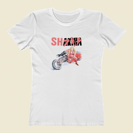 Shakira Akira Anime Funny Meme Women T Shirt Style