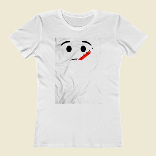 Sick Face With Thermometer Emojis Women T Shirt Style