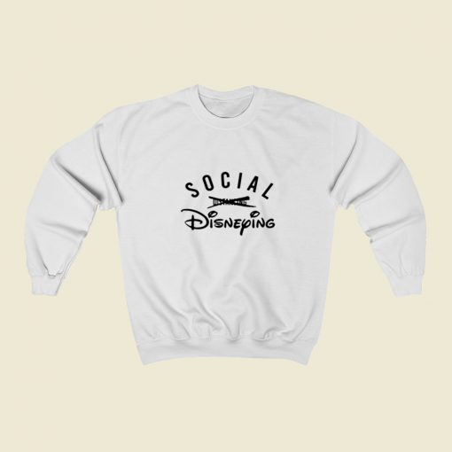 Social Disneying Christmas Sweatshirt Style