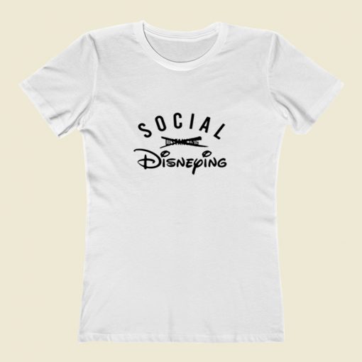 Social Disneying Women T Shirt Style