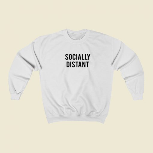 Socially Distant Christmas Sweatshirt Style
