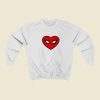 Spiderman Heart Christmas Sweatshirt Style