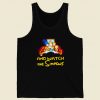 Stay Home And Watch The Simpsons Men Tank Top