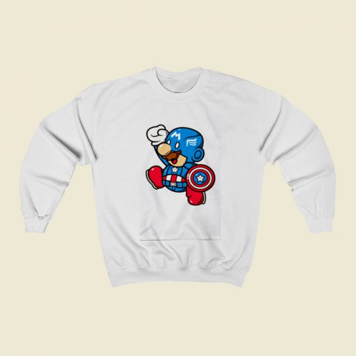 Super Jump Cap Christmas Sweatshirt Style