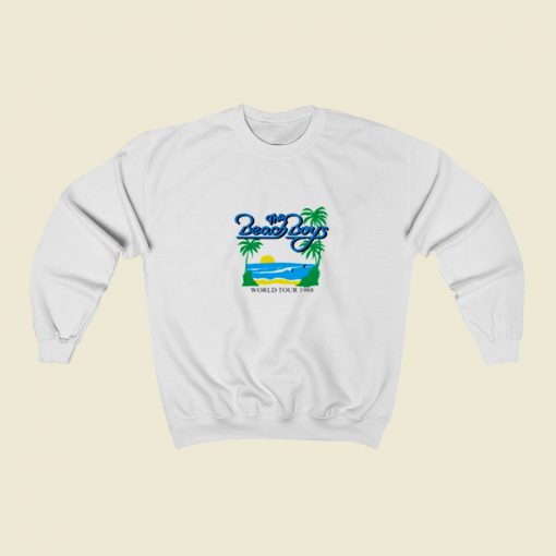 The Beach Boys World Tour 1988 Christmas Sweatshirt Style