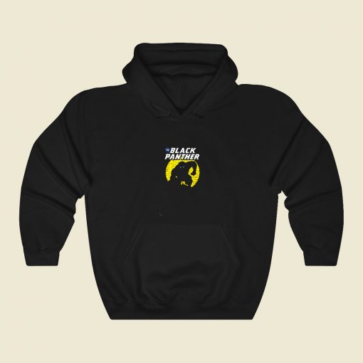The Black Panther Spotlight Traditional 80s Hoodie Fashion