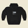 The I In Team 80s Hoodie Fashion