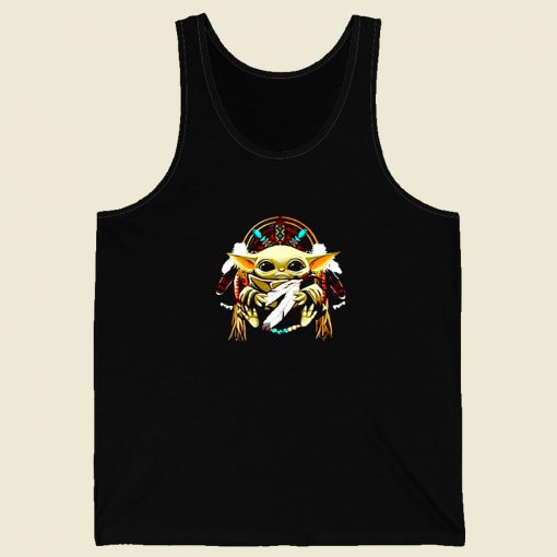 The Mandalorian Baby Yoda Men Tank Top