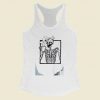 The Ripper Drinking Coffee Women Racerback Tank Top